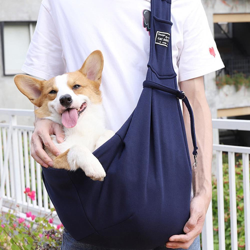 Pet Dog Travel Sling Puppy Carrier for Outdoor Hiking Beathable Cat Carry Bag