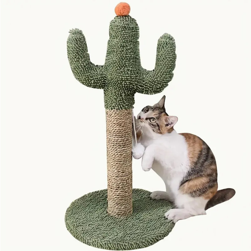 Cat Furniture, Beautiful Interactive Cactus Cat Toy, Suitable for Indoor Cats - Fun Pet Supplies, Perfect for Play and Exercise