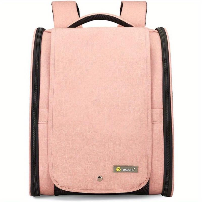 Texsens Innovative Traveler Bubble Backpack Pet Carriers for Cats and Dogs (Black)