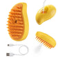 3-in-1 Steam Pet Brush for Dogs and Cats - Massage, Groom, and Remove Tangled Hair Effortlessly!