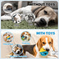 Dog Chew Toys Grinding Teeth Sound Ball Toys Leaking Food Balls anti Bite Interactive Training Cleaning Teeth Toys Pet Products