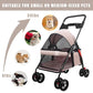 🐾 Pet Dog & Cat Stroller – Foldable Jogging Stroller with Removable Carrier & Cup Holder