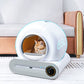 65L Automatic Smart Cat Litter Box Self Cleaning Fully Enclosed Large Cat Toilet Litter Tray