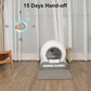 Smart Automatic Cat Litter Box with App Control & Litter Mat - Perfect for Multiple Large Cats!
