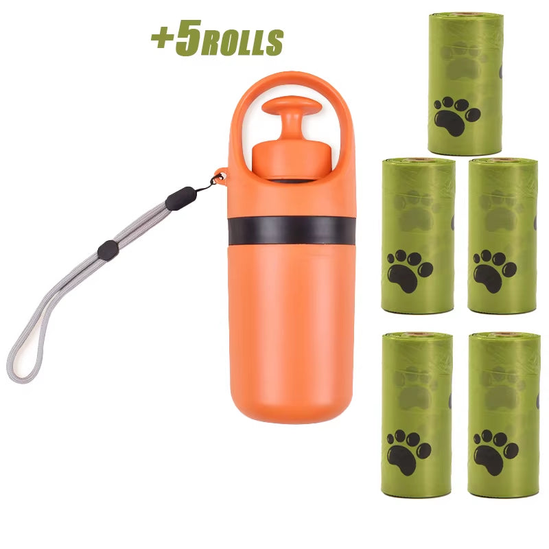 Ultimate Portable Dog Pooper Scooper - No Touch Design with Built-In Garbage Bag for Effortless Pet Waste Cleanup