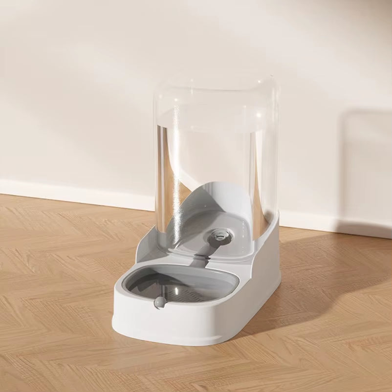New Large Capacity Pet Cat Automatic Food Water Dispenser Fountain Bottle Bowl Dog Cat Drinker Feeder Dog Drinking Pet Supplies