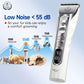 New Upgrade 5000Ma Capacity Cordless LCD Screen Pets Dog Grooming Clippers Rechargeable Haircut Shaver for Trimming Salon