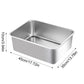 Stainless Steel Cat Litter Box for Big Cats,Small Stainless Steel Litter Box,Large Metal Cat Litter Box-Easy to Clean 고양이 화장실