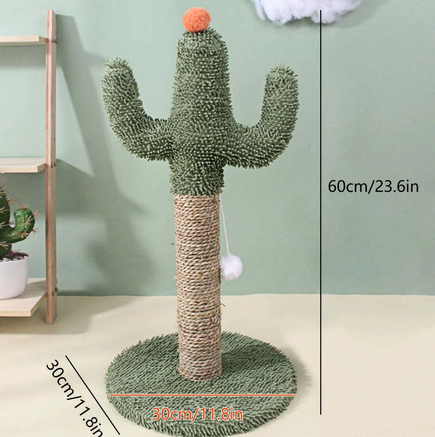 Cat Furniture, Beautiful Interactive Cactus Cat Toy, Suitable for Indoor Cats - Fun Pet Supplies, Perfect for Play and Exercise