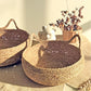 Four Seasons Universal Pure Handmade Vine Woven Cat Nest Seasonal Warmth Pad Detachable Washable Winter Pet Supplies Accessories