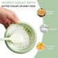 Dog Lick Bowl,  Anxiety Relief Lick Mat for Dogs, Non-Slip Freeze Licking Bowl Enrichment Puzzle Feeder for Distraction, BPA Free Silicone, Dishwasher Safe (Green,S)