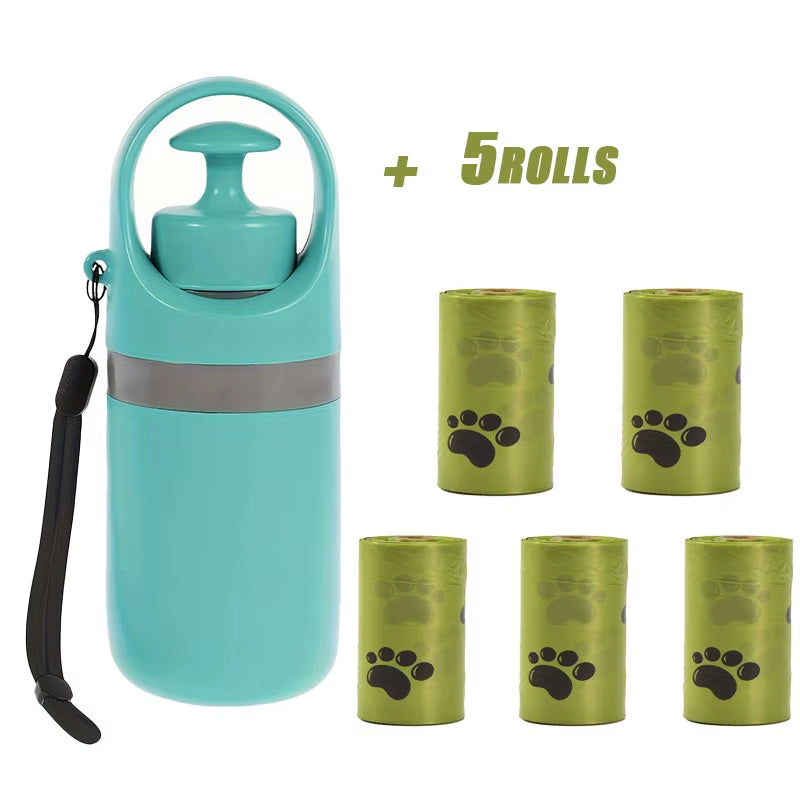 Ultimate Portable Dog Pooper Scooper - No Touch Design with Built-In Garbage Bag for Effortless Pet Waste Cleanup