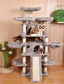 Lima Pet Heavy Duty Carpet 68 Inch Multi-Level Cat Tree Condos and Scratching Posts Included