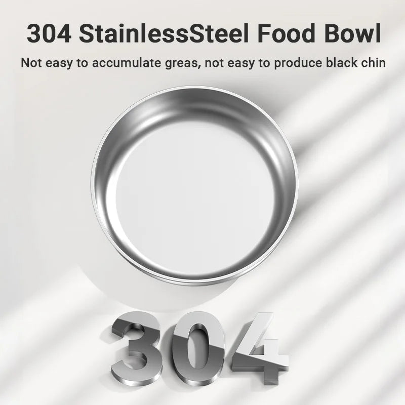 Smart Automatic Cat Feeder - 2L Wifi App Controlled Pet Kibble Dispenser for Cats and Dogs