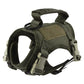 Tactical Puppy Harness Leash for Small Dogs Cats Adjustable Kitten Vest for Military Service Dog Working Training Walking