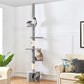7.4-8.7FT Floor-To-Ceiling Cat Tree