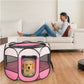 Portable Foldable Pet Fence Sports Pen Dog House