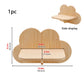 Wall Mounted Cat Shelves Wood Cat Lookout Climbing Shelf Kitten Wall Climbing Tree Furniture Four Step Stair Indoor Cat Hammock