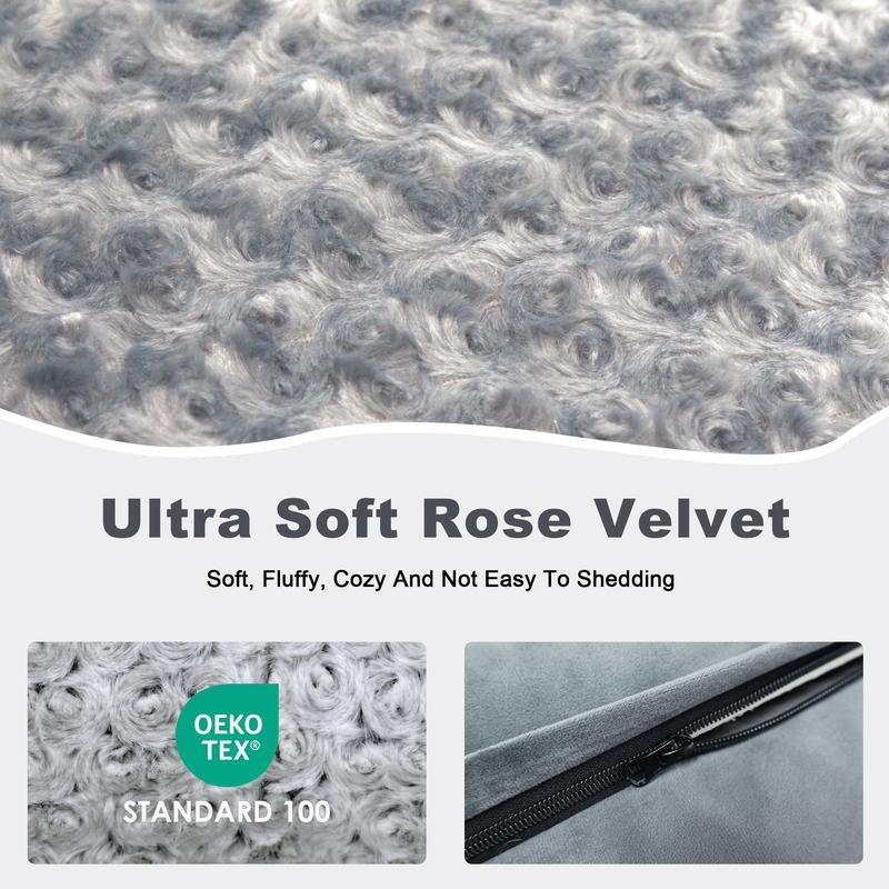 Extra Large Orthopedic Memory Foam Dog Bed - Waterproof Bolster Couch with Removable Washable Cover for Large Dogs - Perfect Gift for Your Furry Friend