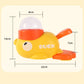 Cartoon Duck Design Automatic Dog & Cat Food Dispenser - Fun Anti-Slip Snack Puzzle Feeder for Pets