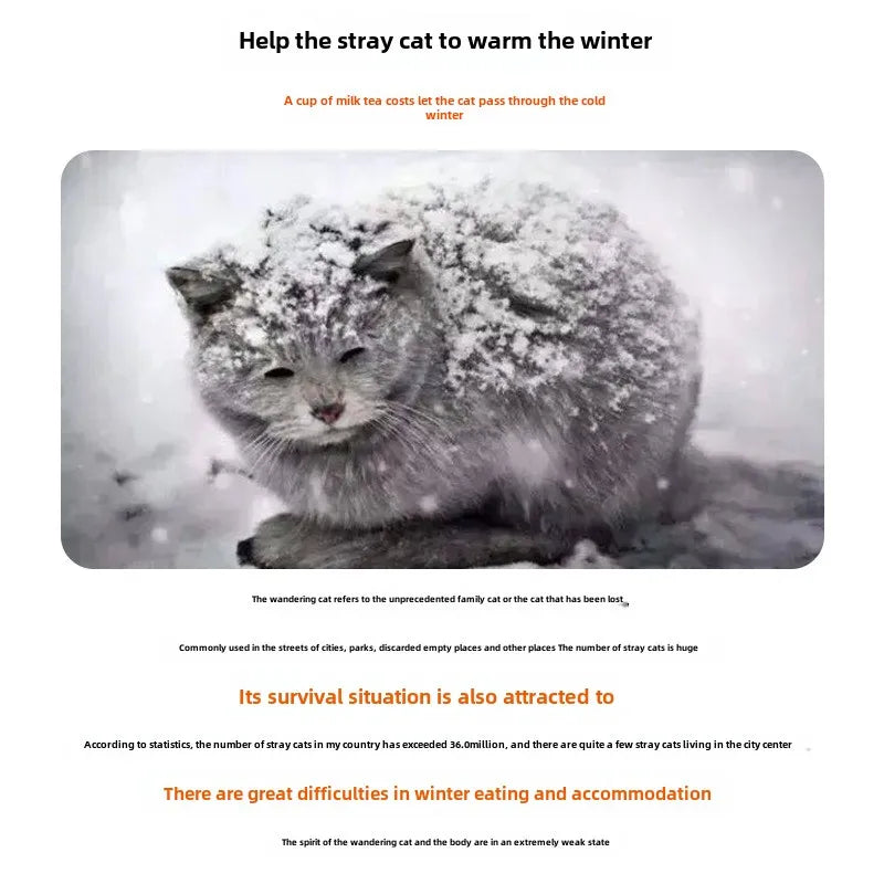 Cozy Waterproof Outdoor Pet Cave - Foldable & Washable Winter Bed for Small Dogs and Puppies